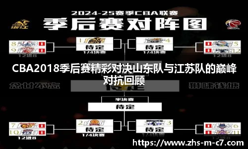 CBA2018季后赛精彩对决山东队与江苏队的巅峰对抗回顾